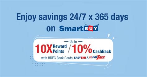 smart buy hdfc bank credit card offers|hdfc smartbuy myntra.